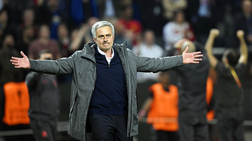 Mourinho diz que o Manchester United é passado. Foto: EPA