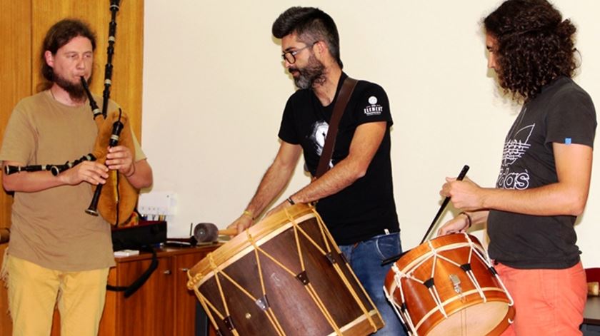 Escola de Música Tradicional do Larouco. Foto: Olímpia Mairos/RR