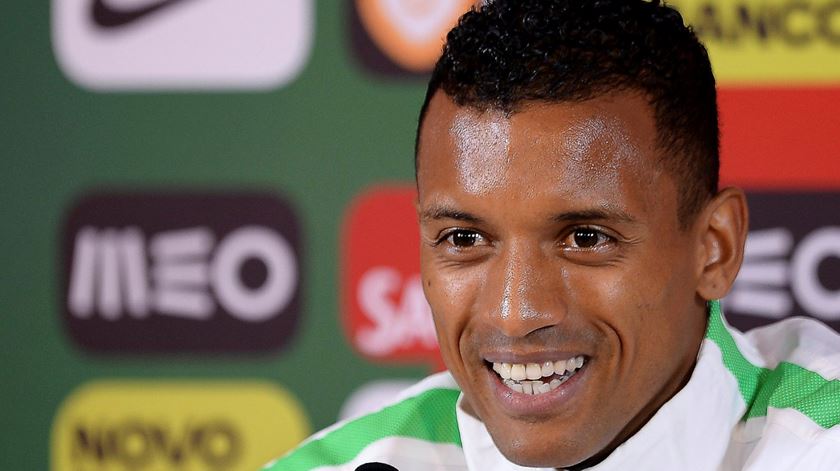 Nani está feliz pelos jovens que estão a chegar à selecção nacional. Foto: Hugo Delgado/Lusa