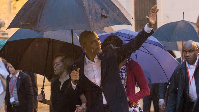Obama está em Cuba. Foto: Rolando Pujol/EPA