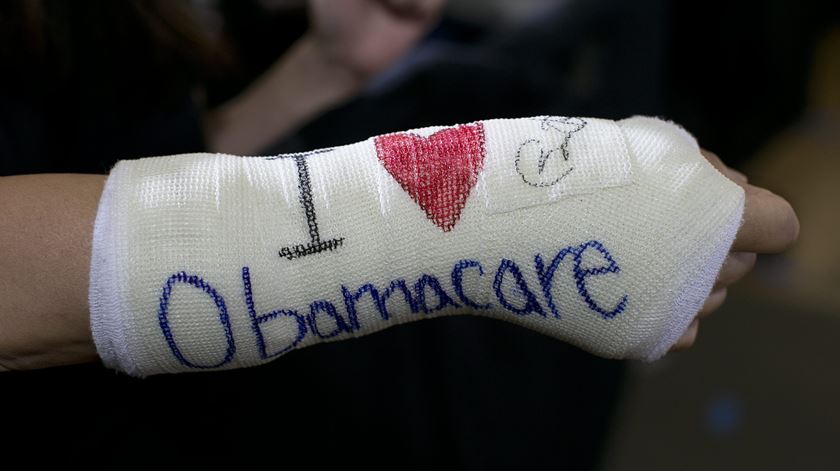 Democratas prometem fazer tudo o que estiver ao seu aalcance para salvar Obamacare. Foto: EPA