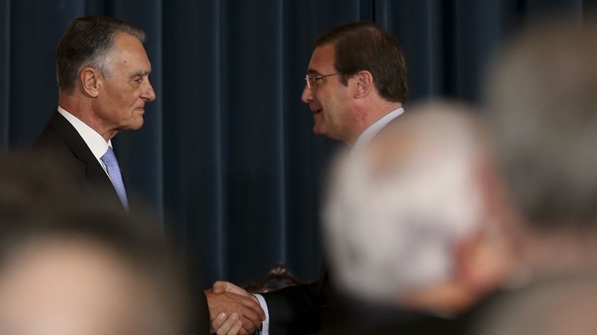 Passos Coelho e Cavaco Silva discutem já na quarta-feira a actualidade política. Foto: Lusa