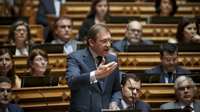 Passos Coelho despede-se do Parlamento. Foto: Mário Cruz/Lusa