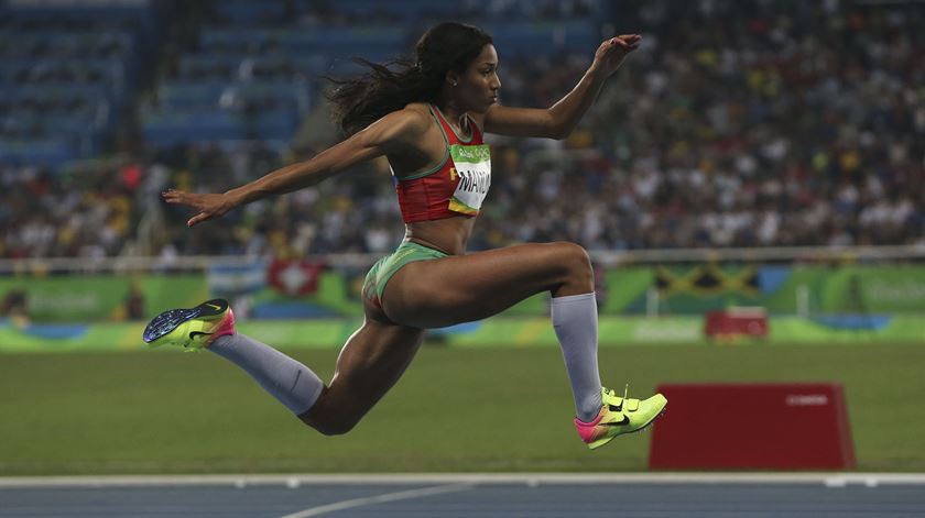 Patrícia Mamona representou Portugal nos Jogos Olímpicos do Rio de Janeiro 2016. Foto: Inácio Rosa/Lusa