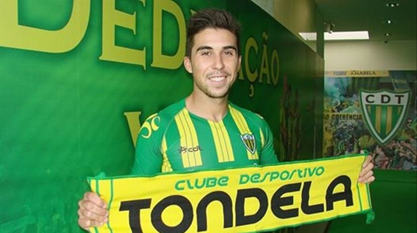 Pedro Nuno já equipa "à Tondela". Foto: Facebook Tondela