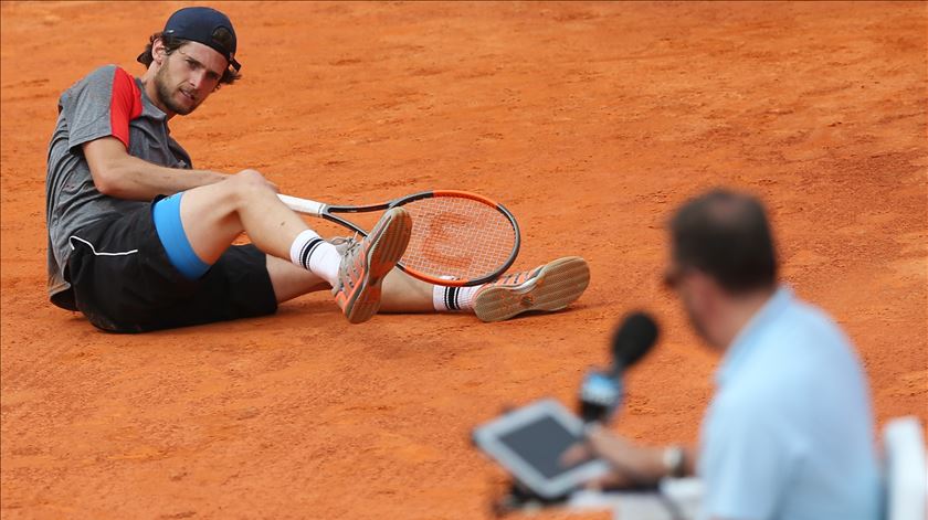 Pedro Sousa cai no apuramento para Roland Garros. Miguel A. Lopes/Lusa