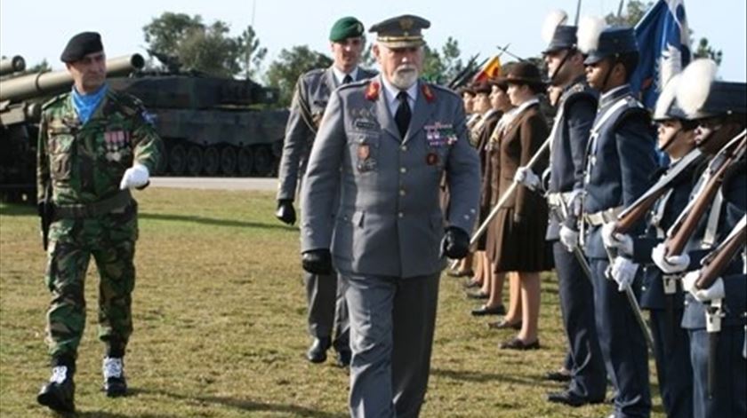 General Pinto Ramalho, antigo chefe do Estado Maior do Exército. Foto: Lusa