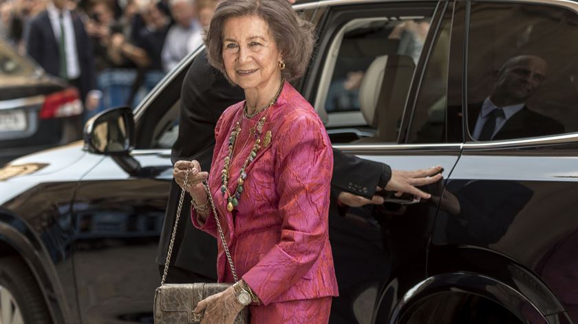 D. Sofia, mãe do atual rei de Espanha, é das figuras mais queridas dos espanhóis. Foto: Cati Cladera/EPA