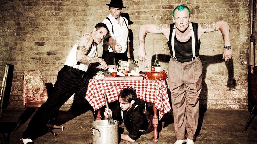 Red Hot Chili Peppers. Foto: DR