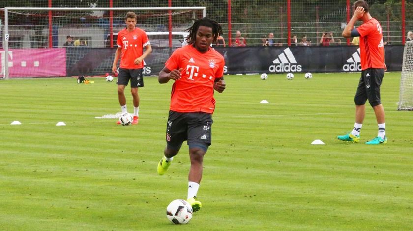 Renato já treina e o seu regresso aos jogos estará para breve. Foto: FC Bayern