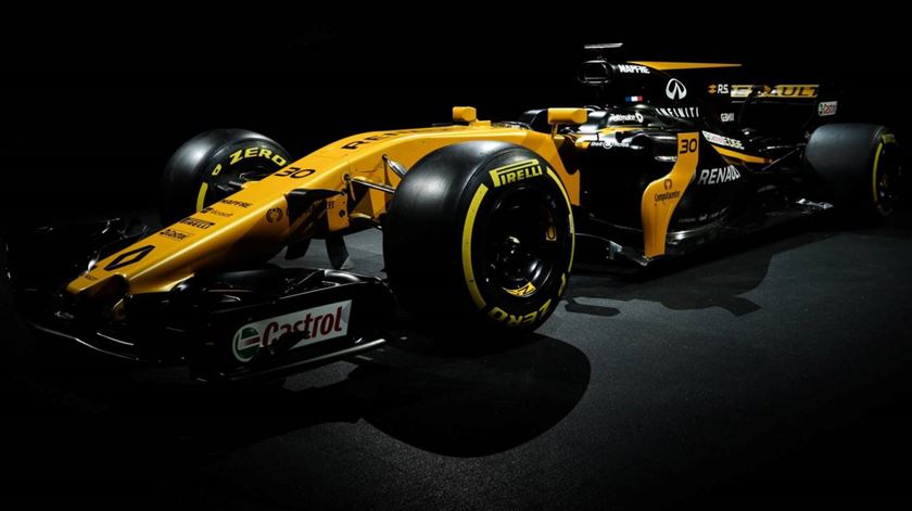 A Renault apresentou o novo RS17. Foto: Renault F1 Sport