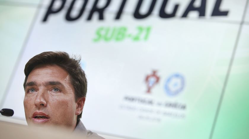 Rui Jorge é o seleccionador nacional dos sub-21. Foto: Mário Cruz/Lusa
