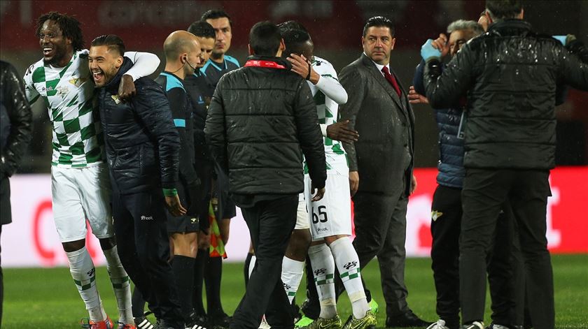 Rui Vitória foi suspenso após protestos na meia-final da Taça da Liga. Foto: Luís Forra/Lusa