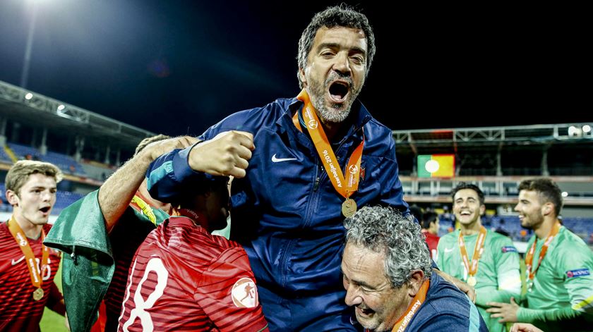 Hélio Sousa quer levar a selecção portuguesa a mais uma conquista. Foto: André Sanano/ FPF/ Lusa