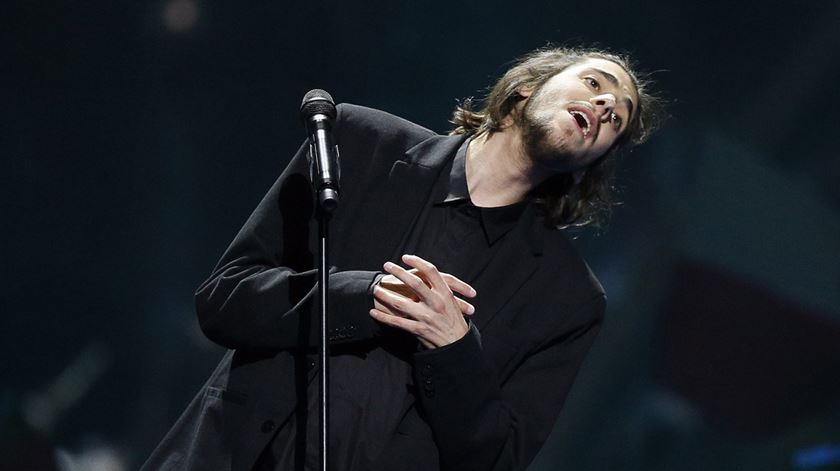 O músico irá atuar em maio no Festival Eurovisão da Canção, em Lisboa. Foto: Sergey Dolzhenko/EPA