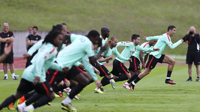 A seleção portuguesa corre para o Mundial cotada como a quarta melhor equipa do mundo. Foto: Miguel A. Lopes/Lusa