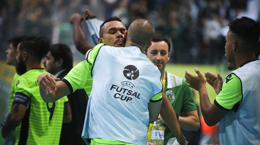 O Sporting é presença assídua na "final four". Foto: Mário Cruz/Lusa