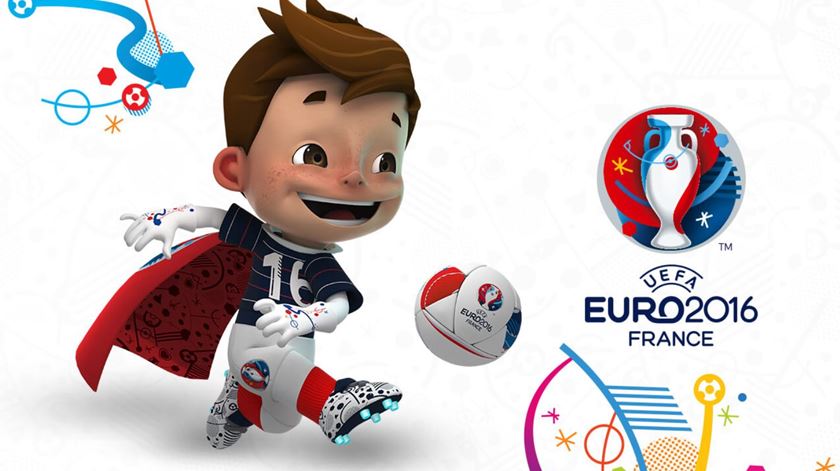 Super Victor é a mascote oficial do Euro 2016. Foto: UEFA