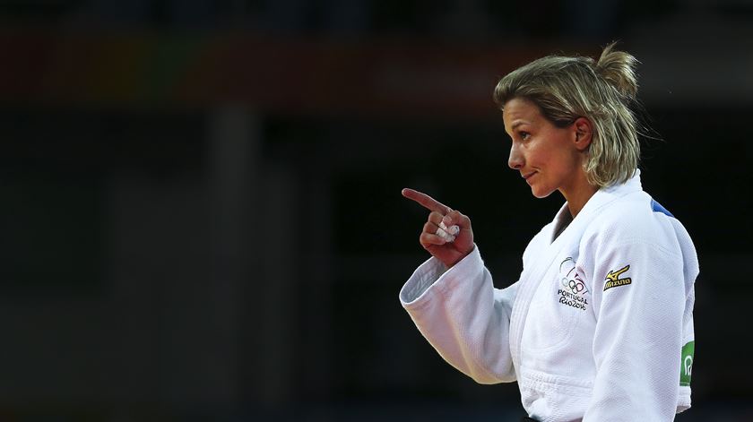 Telma Monteiro disputou sétima final em Europeus de judo. Foto: Lusa