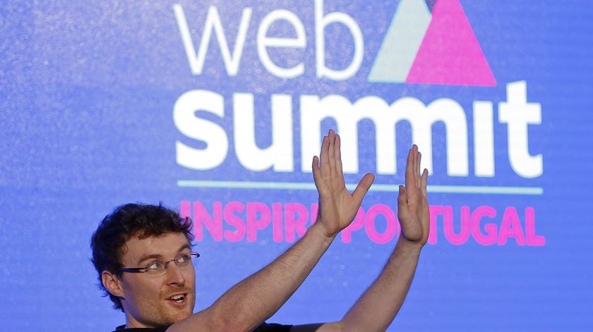 Paddy Cosgrave, co-fundador da Web Summit .Foto: Tiago Petinga/Lusa